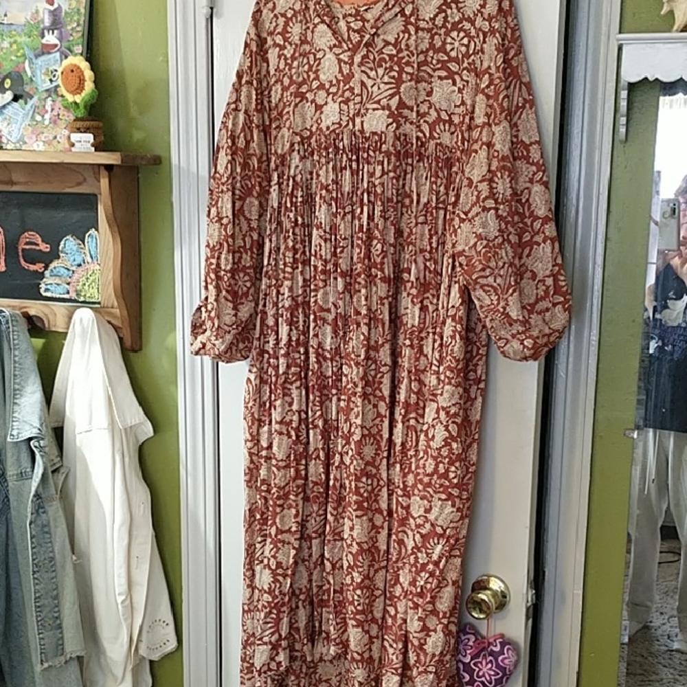 Handmade In India Maxi Dress